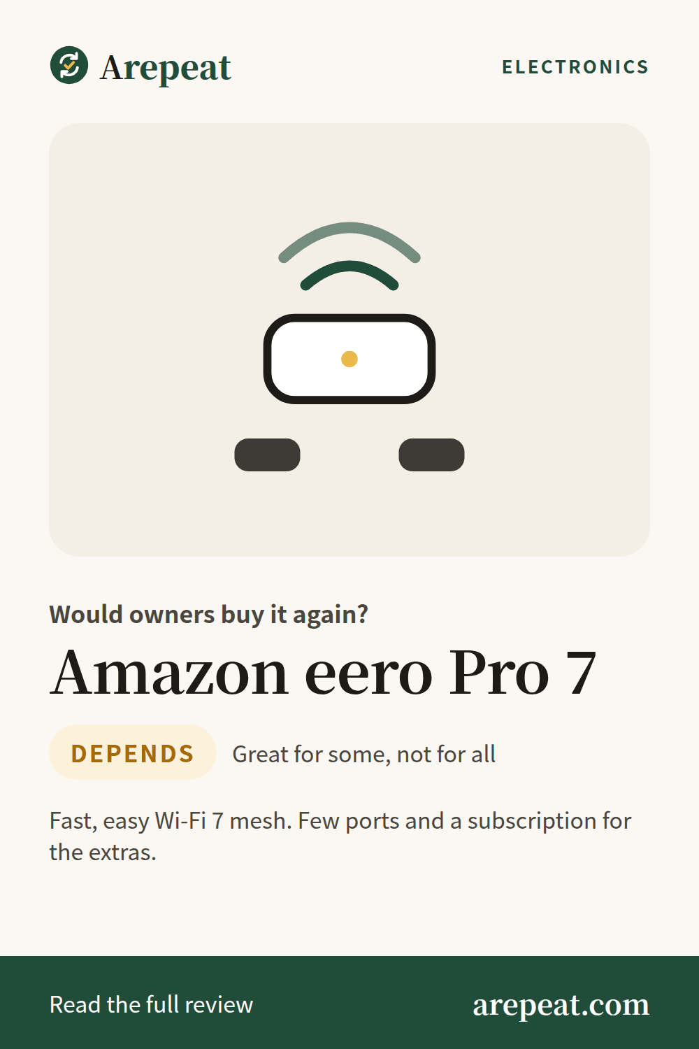 Amazon eero Pro 7 review: would owners buy it again?
