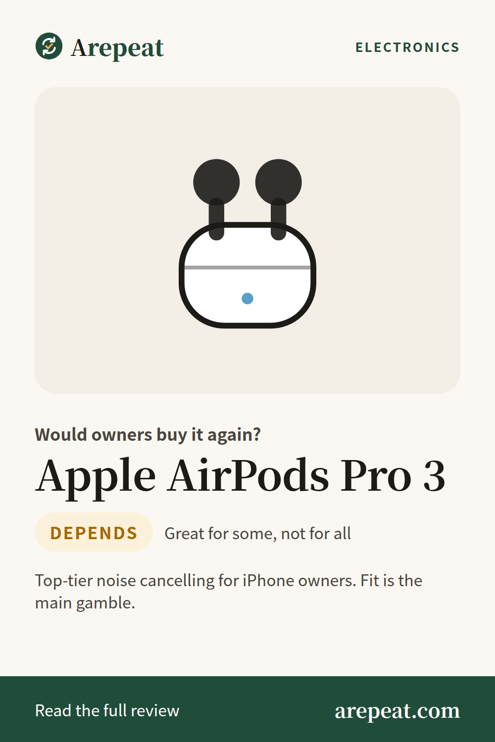 Apple AirPods Pro 3 review: would owners buy it again?