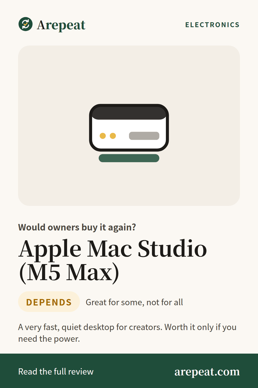 Apple Mac Studio (M5 Max) review: would owners buy it again?