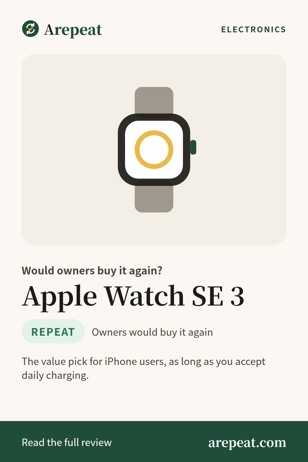 Apple Watch SE 3 review: would owners buy it again?