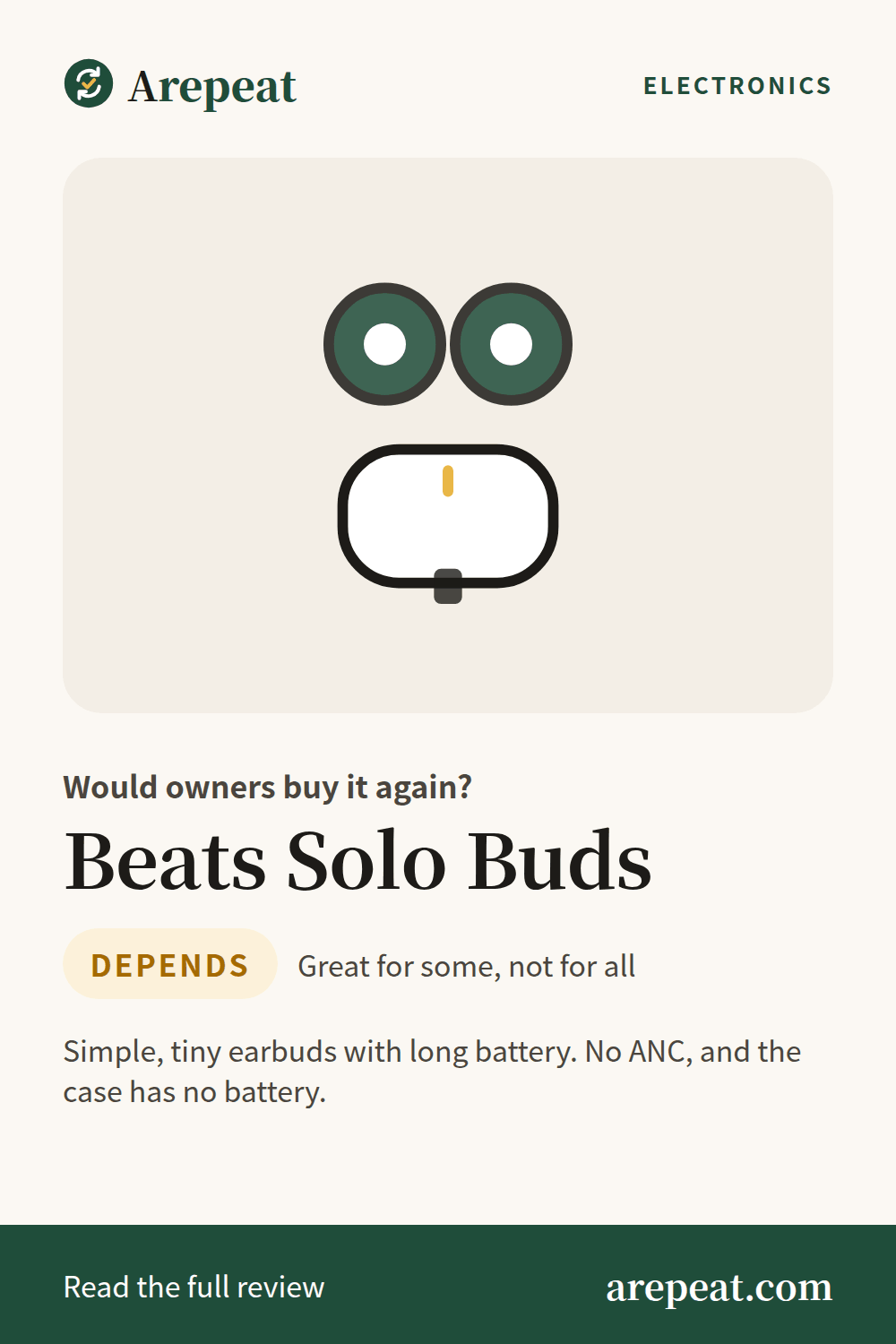 Beats Solo Buds review: would owners buy it again?