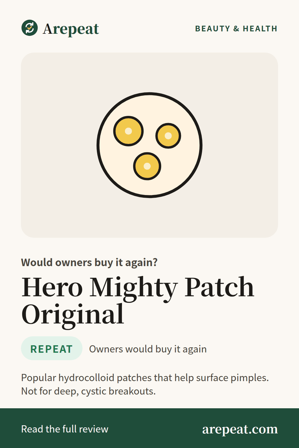 Hero Mighty Patch Original review: would owners buy it again?