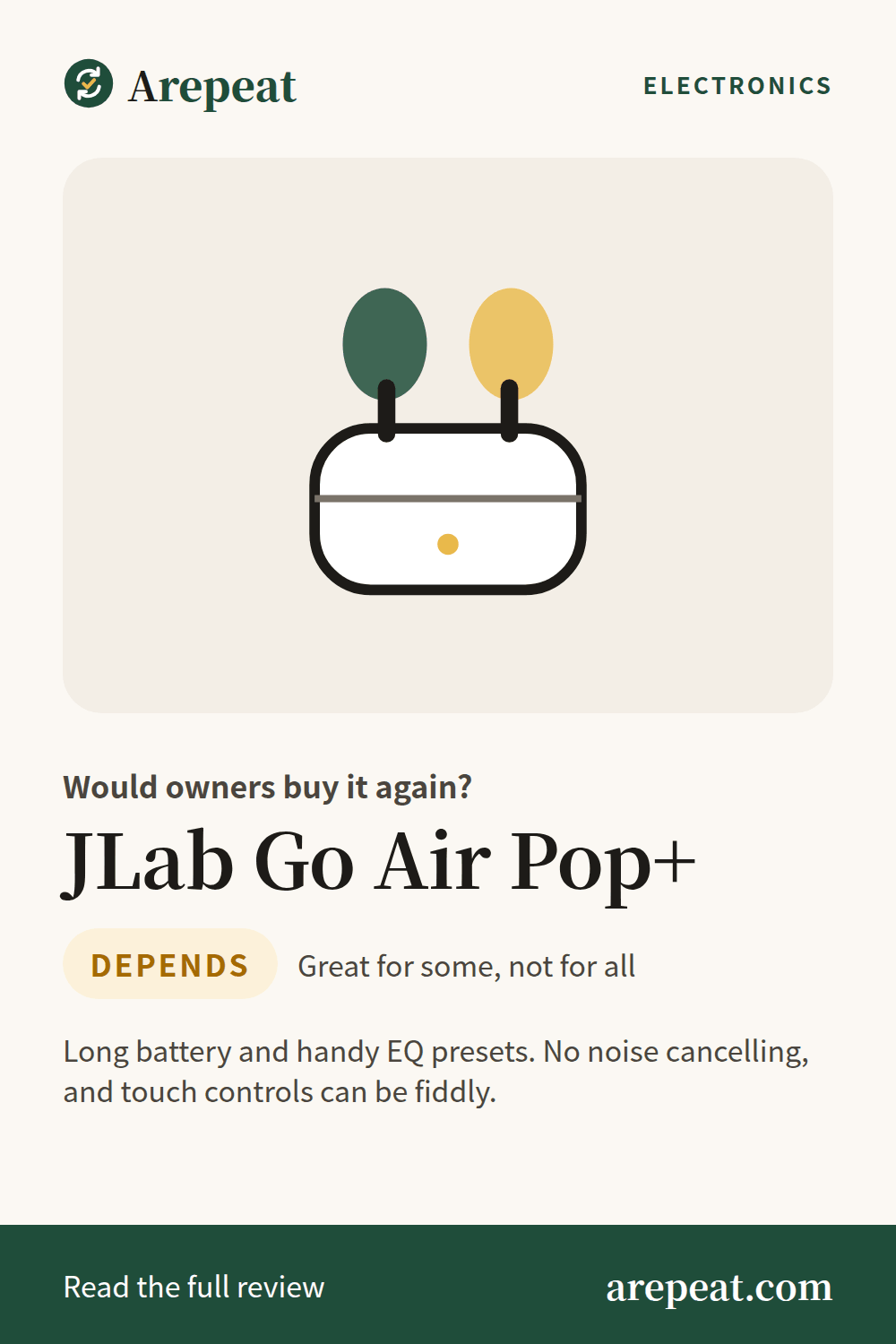 JLab Go Air Pop+ review: would owners buy it again?