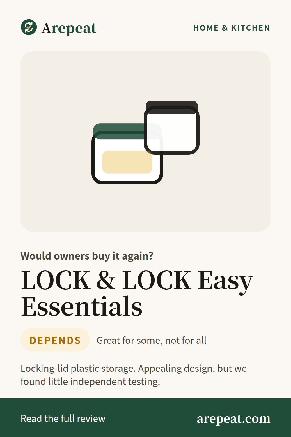 LOCK & LOCK Easy Essentials review: would owners buy it again?