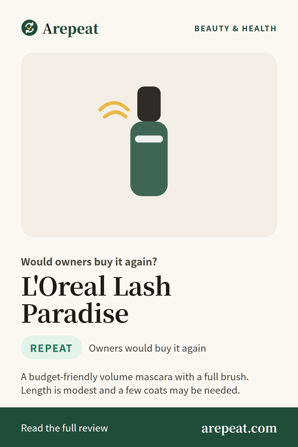 L'Oreal Lash Paradise review: would owners buy it again?