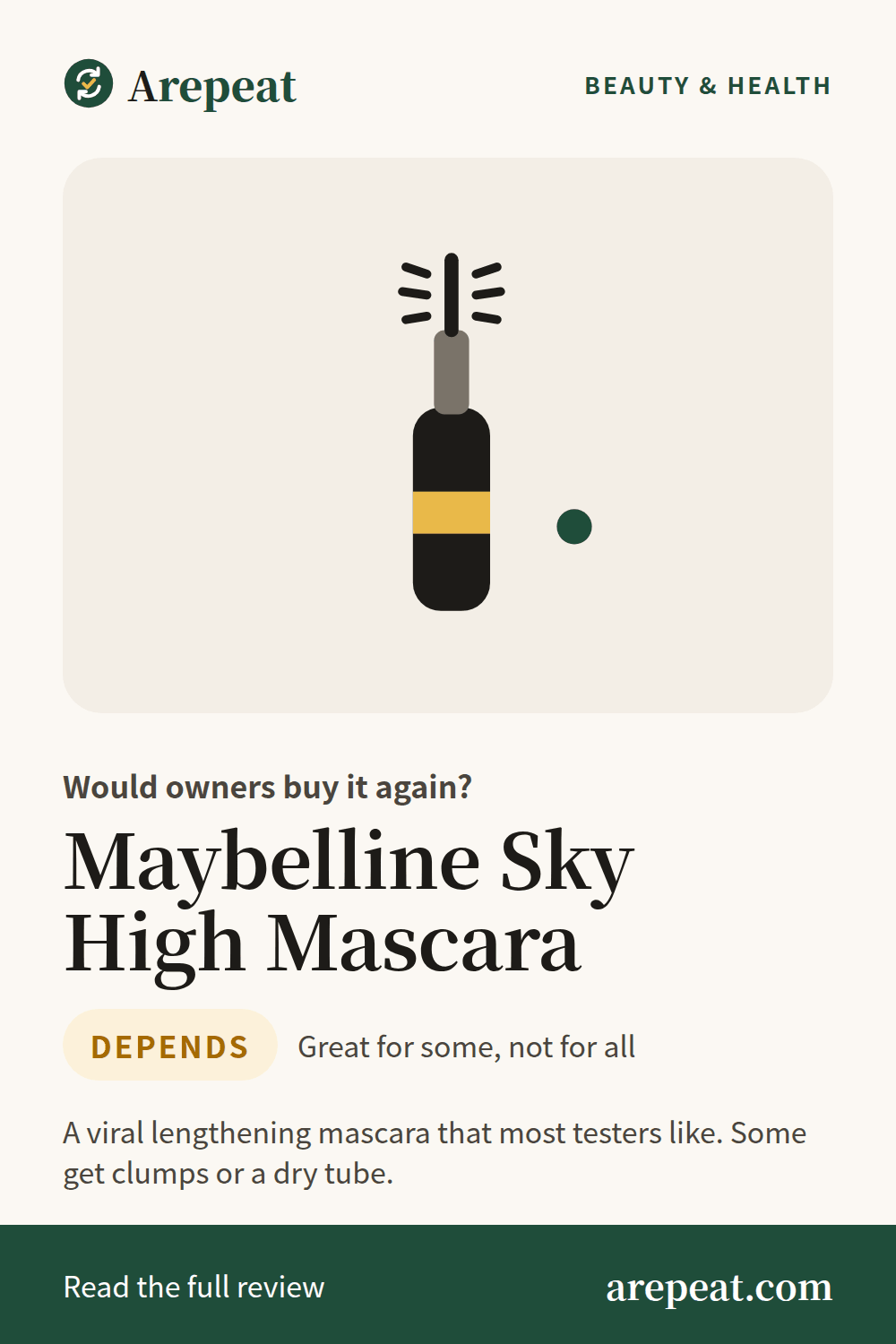 Maybelline Sky High Mascara review: would owners buy it again?