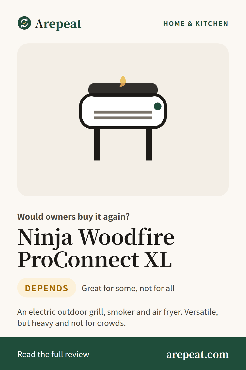 Ninja Woodfire ProConnect XL review: would owners buy it again?