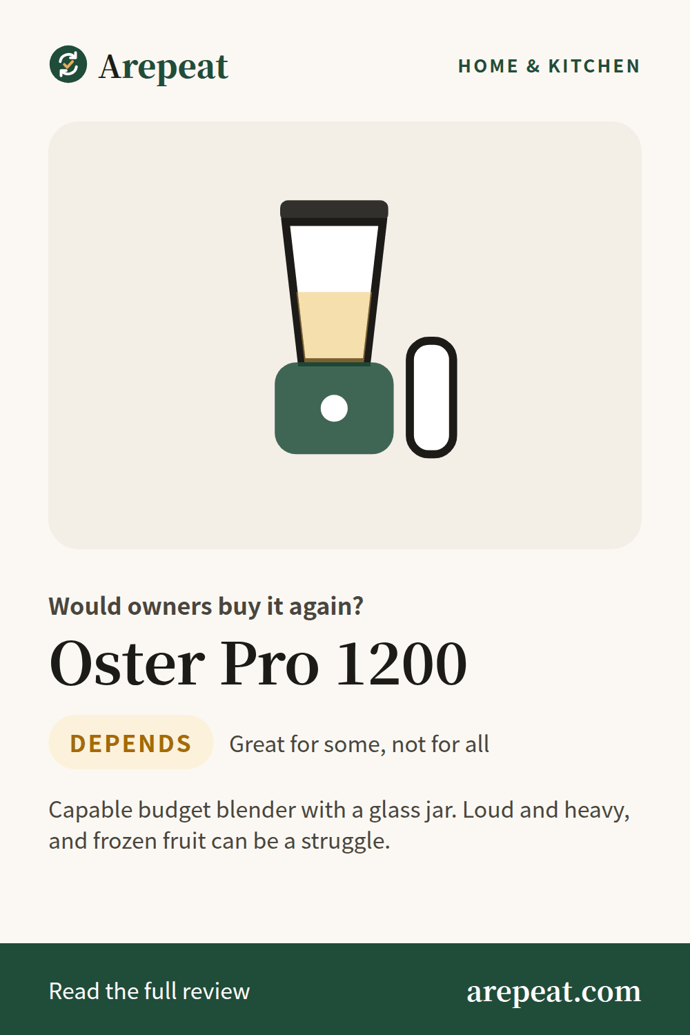 Oster Pro 1200 review: would owners buy it again?