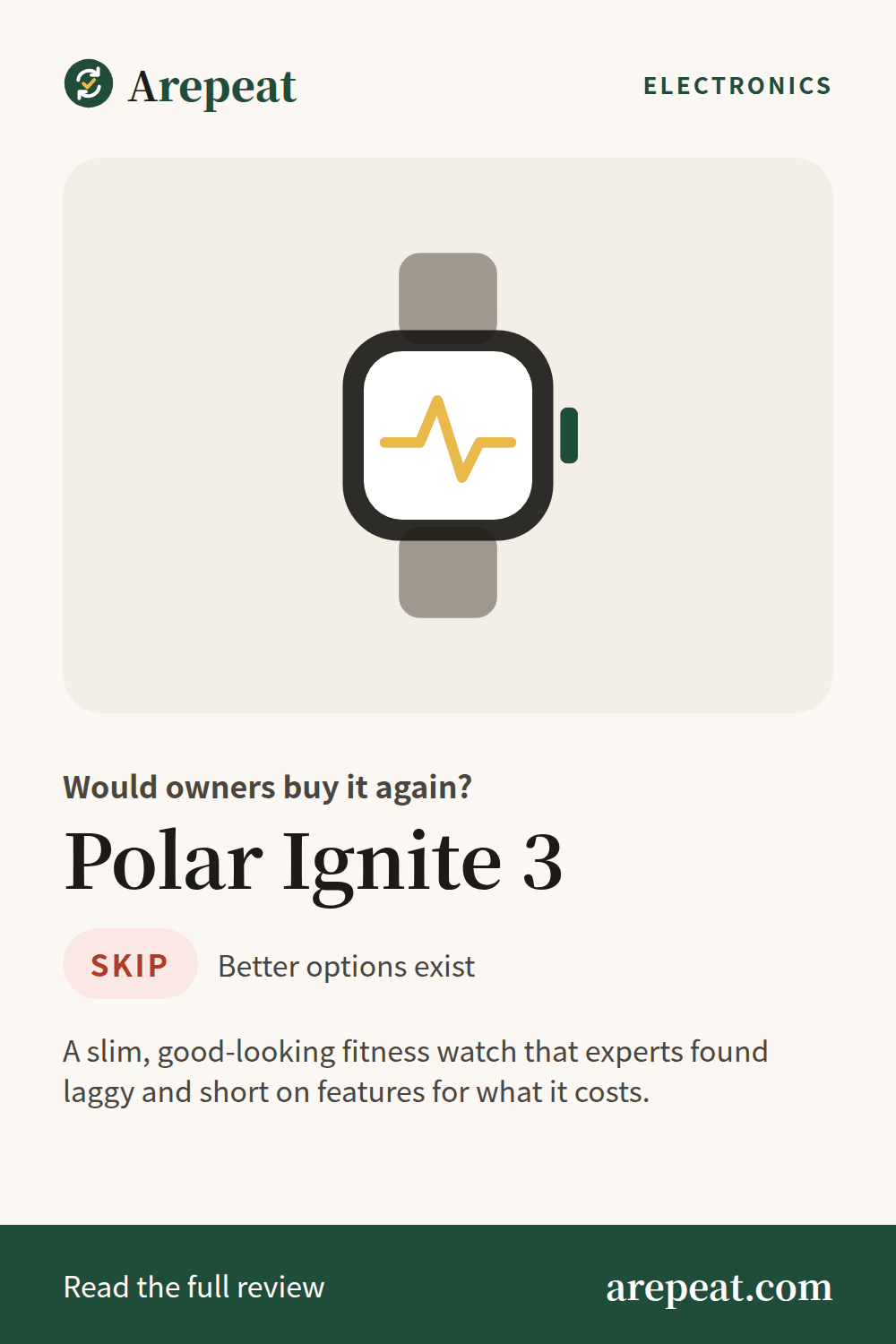 Polar Ignite 3 review: would owners buy it again?
