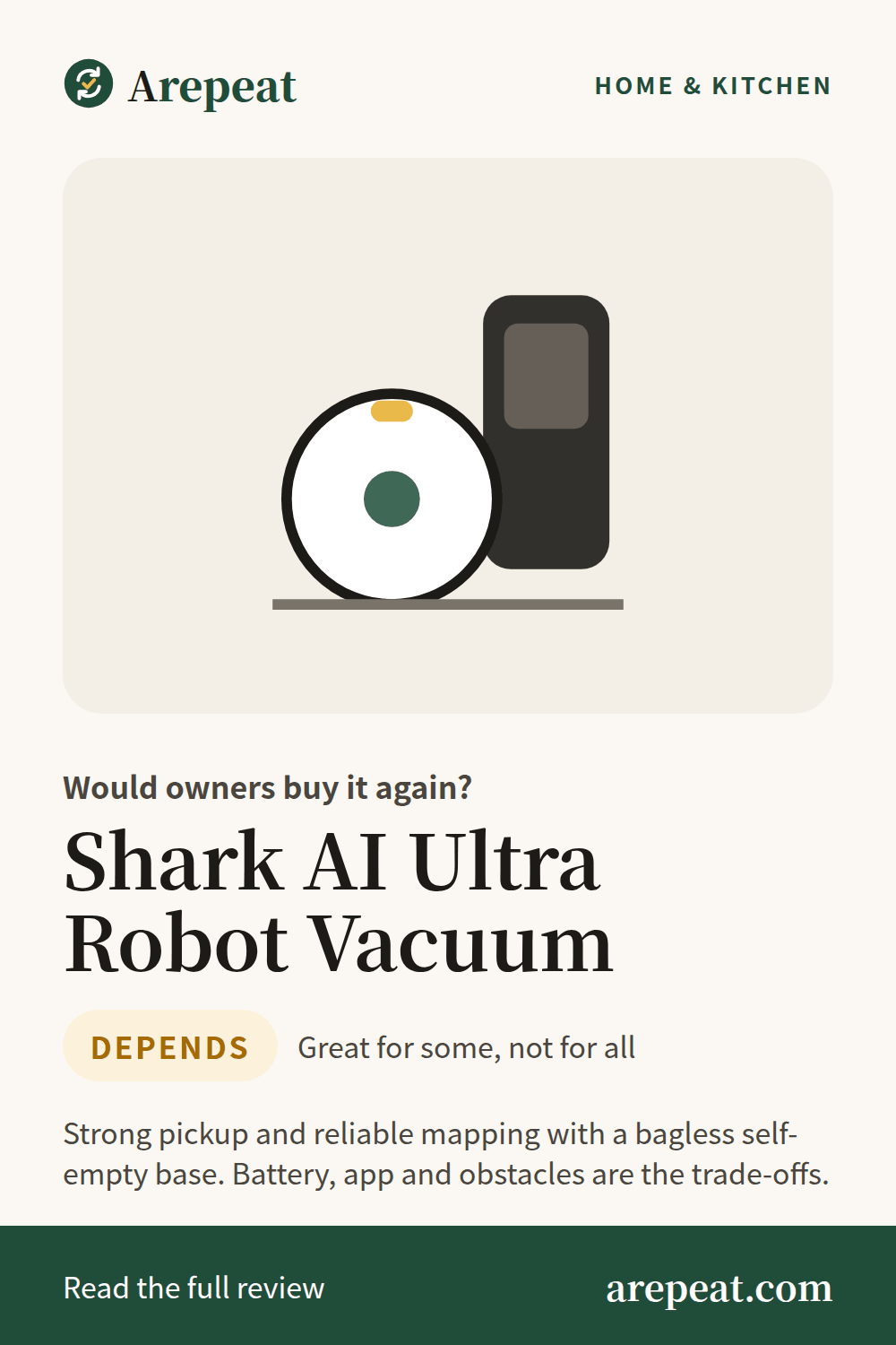 Shark AI Ultra Robot Vacuum review: would owners buy it again?