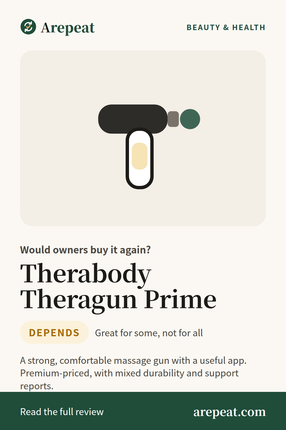 Therabody Theragun Prime review: would owners buy it again?