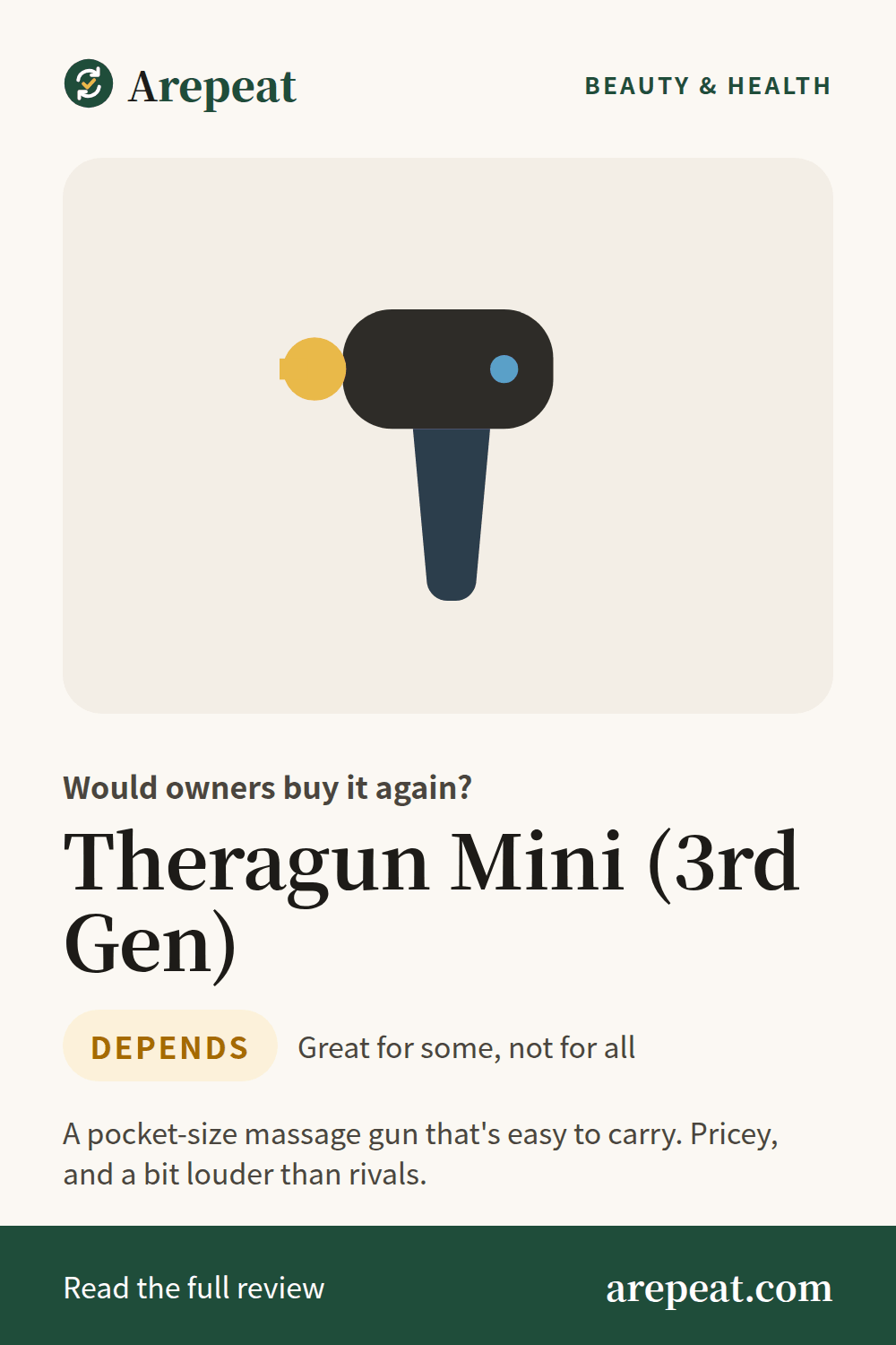 Theragun Mini (3rd Gen) review: would owners buy it again?