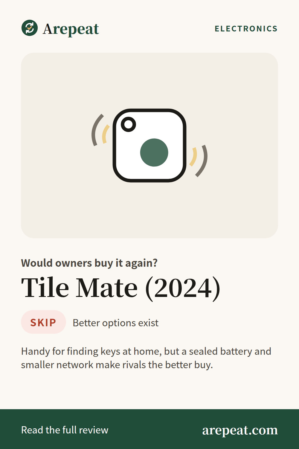 Tile Mate (2024) review: would owners buy it again?