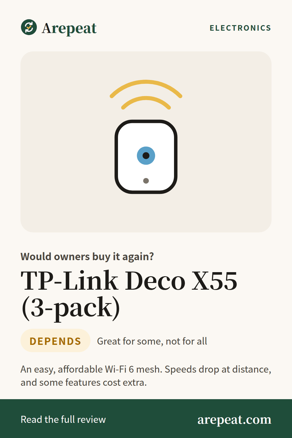 TP-Link Deco X55 (3-pack) review: would owners buy it again?
