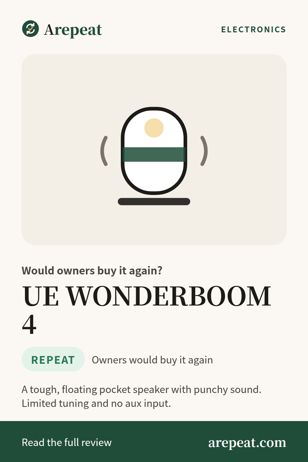 UE WONDERBOOM 4 review: would owners buy it again?