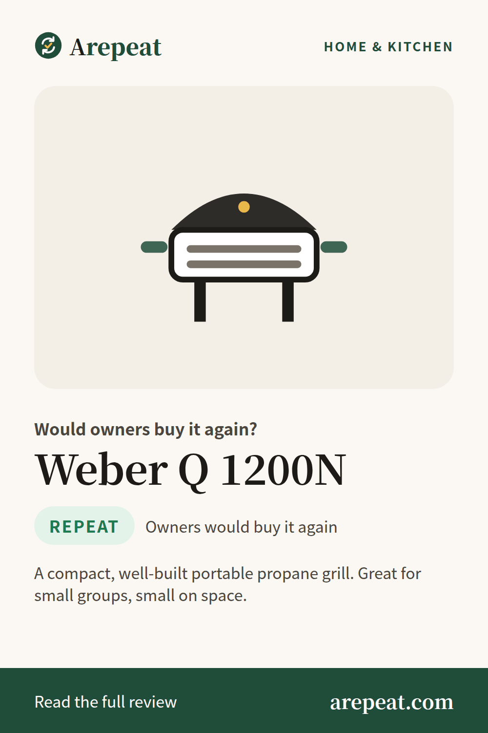 Weber Q 1200N review: would owners buy it again?