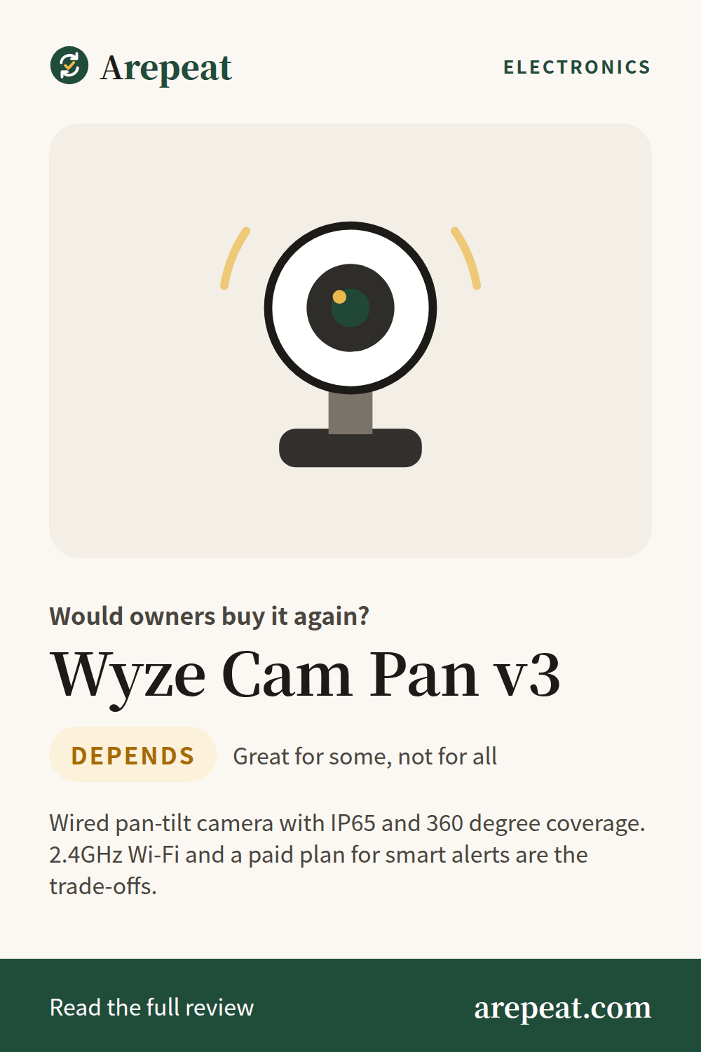Wyze Cam Pan v3 review: would owners buy it again?